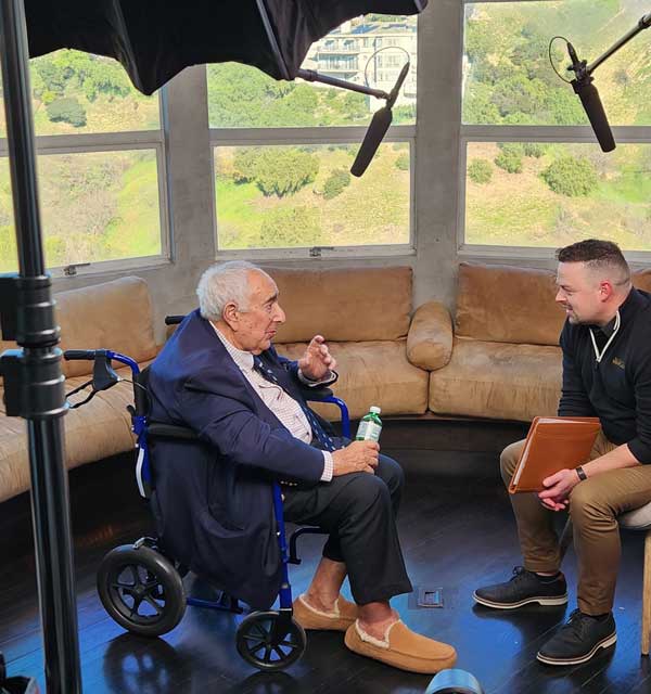 Filming with Ben Stein Retirement Renegade