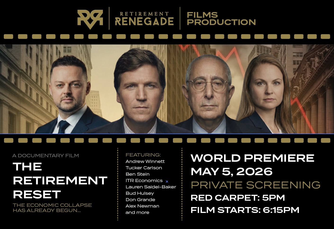 The Retirement Reset World Premiere Documentary Film Feature Image